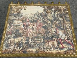 Ausgezeichneter Wandbehang Prinzen beim Jagen mit Jagdhunden