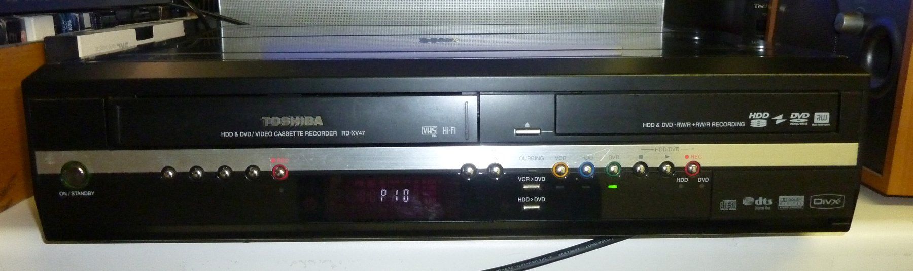 Toshiba Aufnahmegeräte: Toshiba VHS-DVD-HDD Recorder – Gebraucht aus Wenslingen von  2