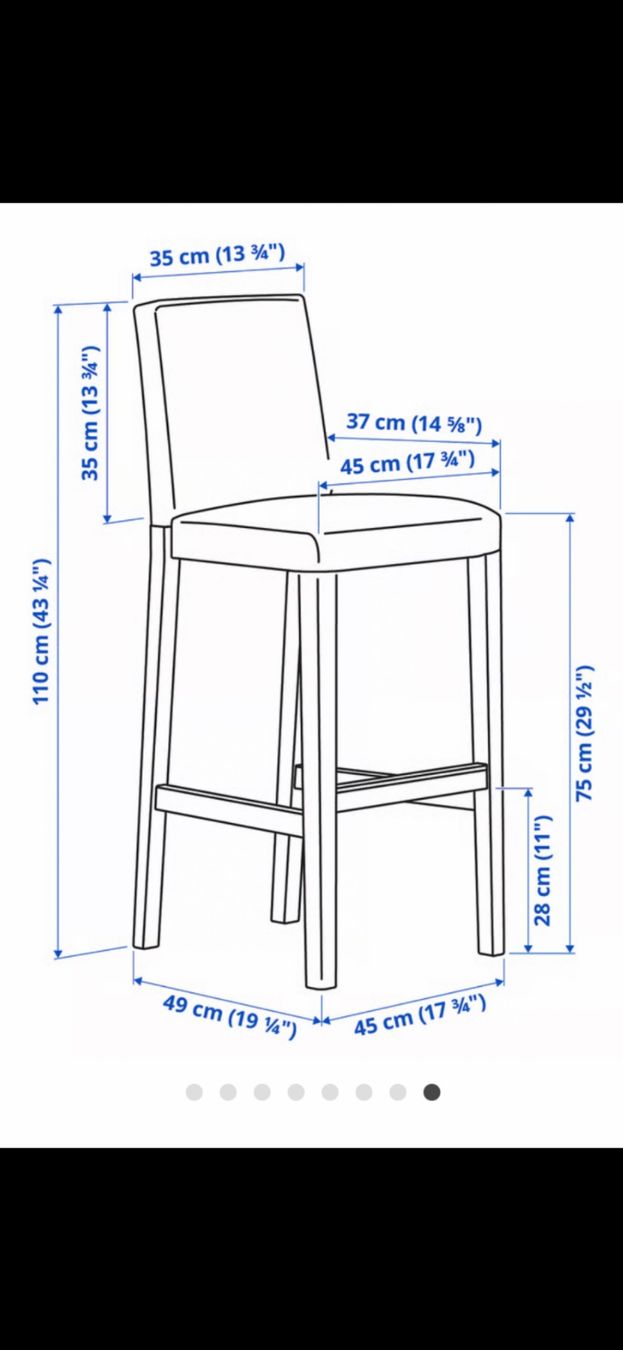Ikea Sgabelli: Barhocker – Nuovo (secondo la descrizione) da St. Pantaleon venduto da fixx96 2