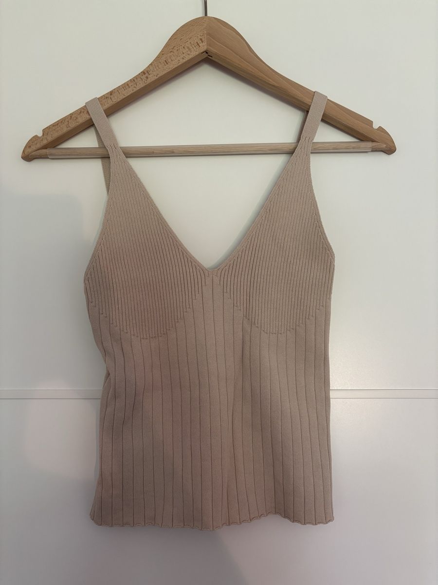 Tops: Sommertop Zara beige – Neu (gemäss Beschreibung) aus Männedorf von giu_wm6d