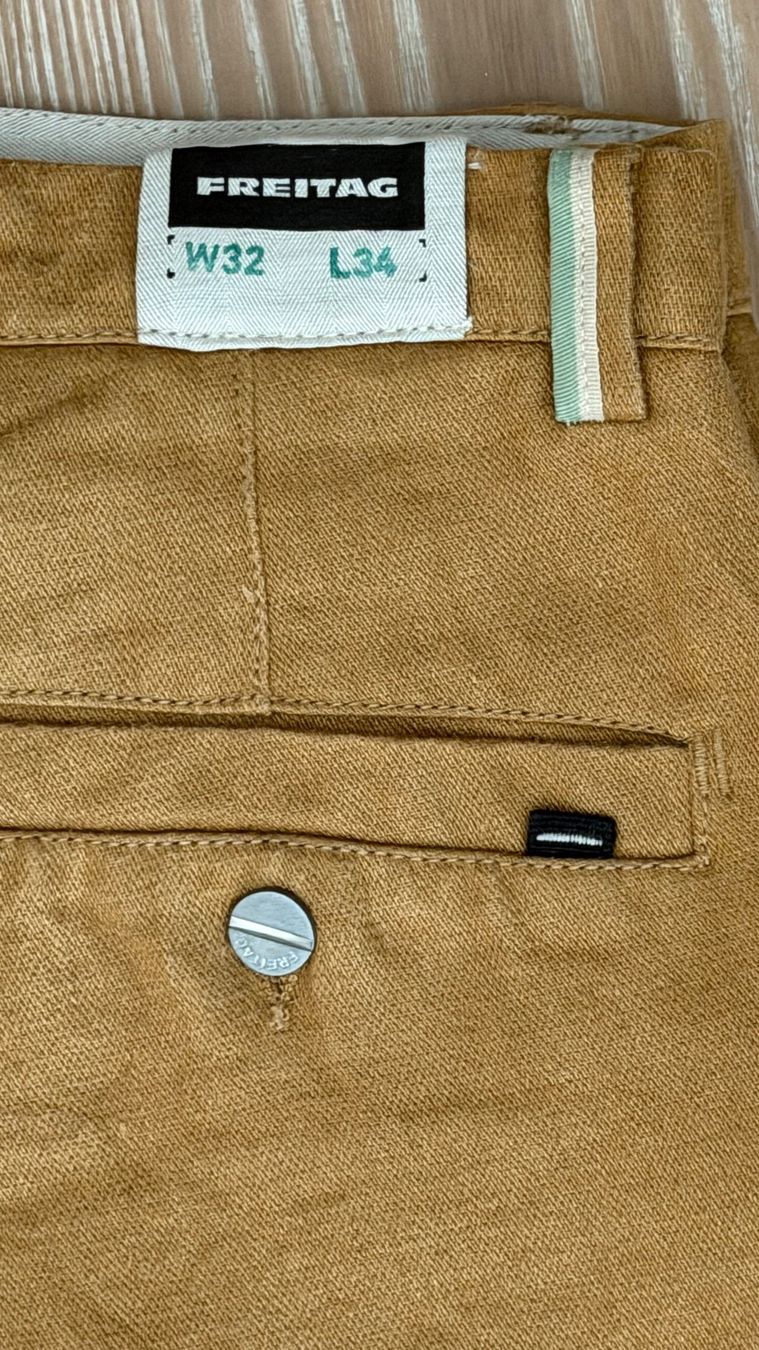 Freitag Pantaloni: Leinen/Hanf-Hose von Freitag – Nuovo (secondo la descrizione) da Steinhausen venduto da MannvonWelt 1