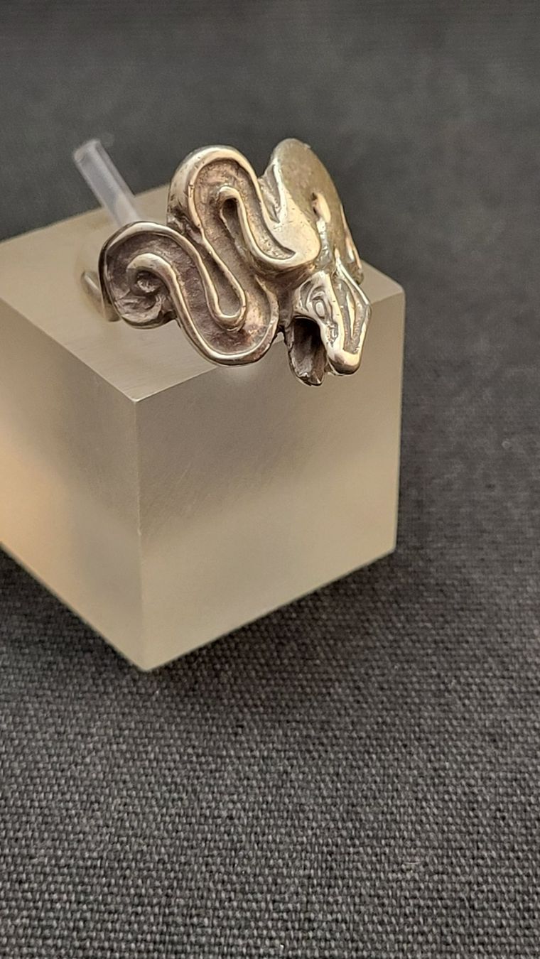 Anelli: Schlangen-Ring aus Silber 925 – Usato da Basel venduto da spinne02 6