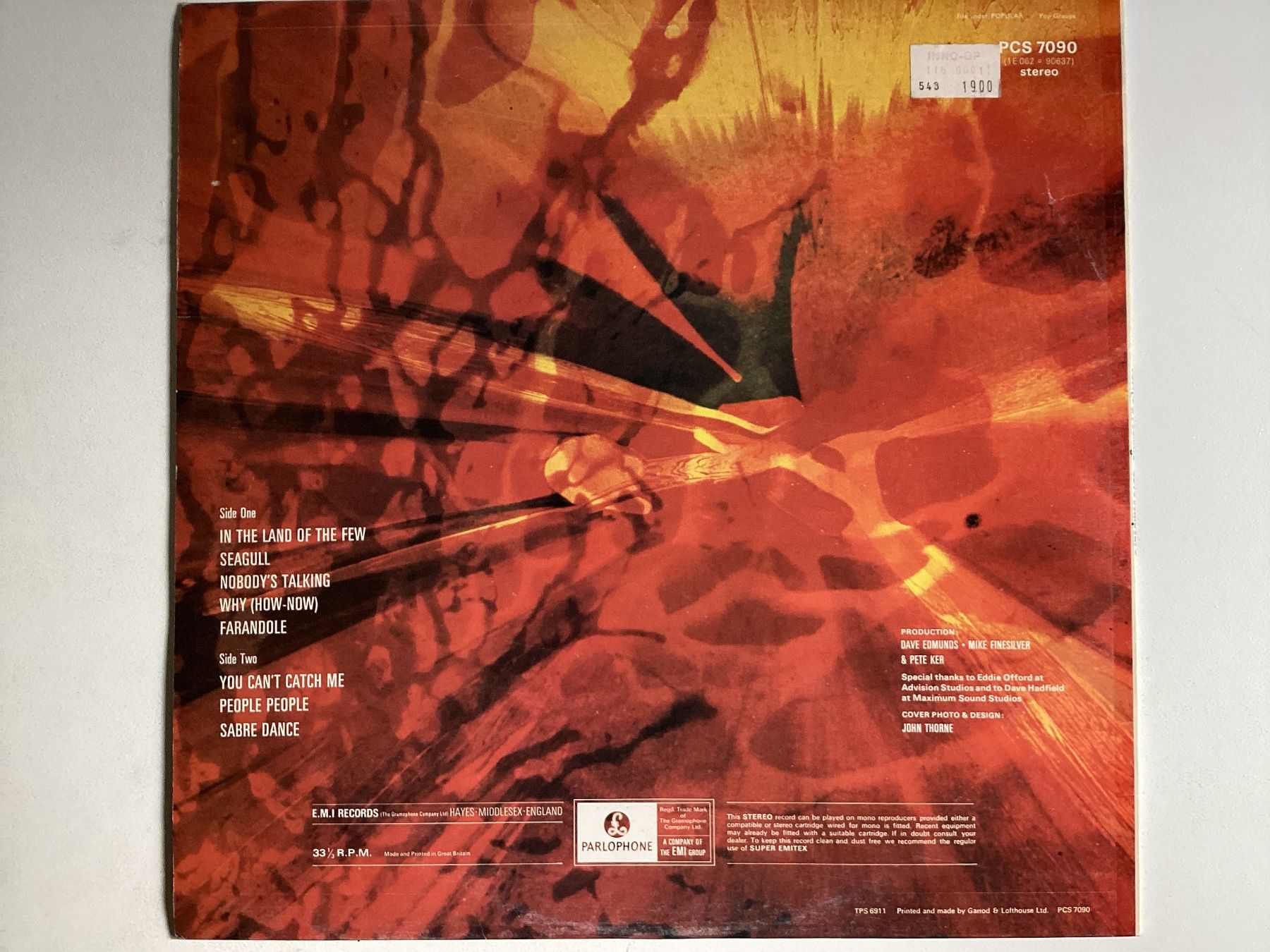 Dischi in vinile: Love Sculpture LP - Forms And Feelings – Usato da Gutenswil venduto da Hamzian 1