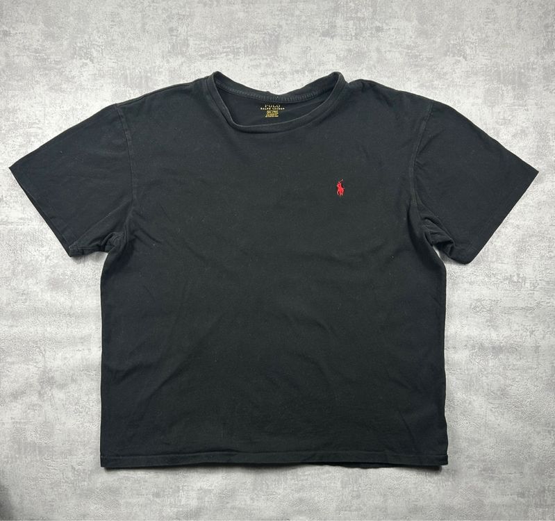 Ralph Lauren T-shirts: T-Shirt Ralph Lauren Noir - Taille XL – Neuf (Voir description) à Hauterive NE par Leo_o