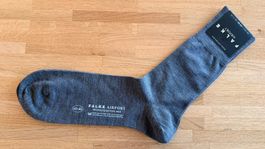Socken - FALKE Airport grau Gr. 45-46 NEU Wolle