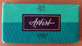 Vintage Wende-Mundharmonika „Artist Ligna C und F“ ca. 1960