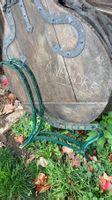 Pieds banc ancien Bankbeine Bank Garten antik