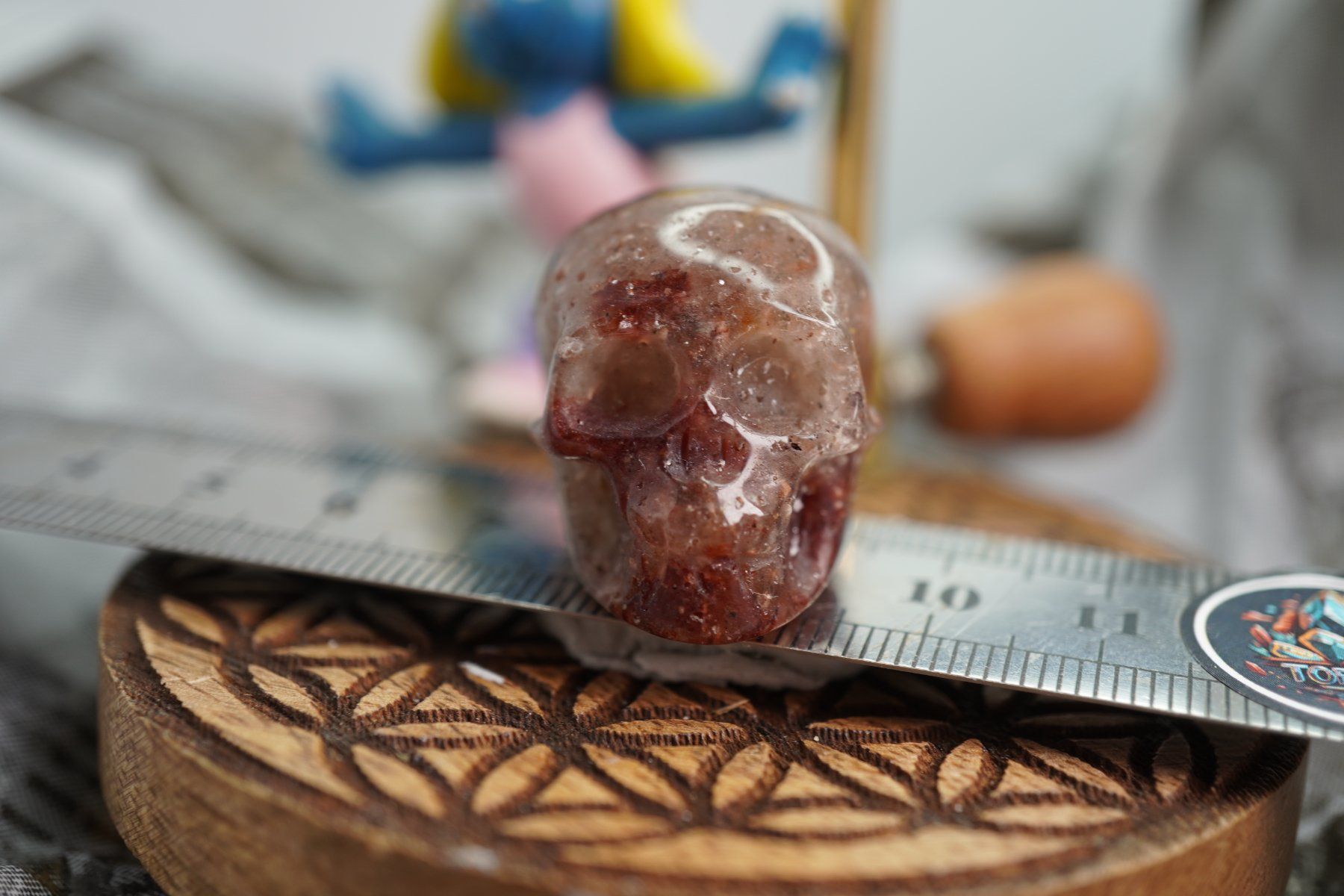 Minerali & Pietre curative: Hämatit Quarz    Skull     ab  1.-     Räumung – Nuovo e nell'imballaggio originale da Eschenbach SG venduto da topstone 2