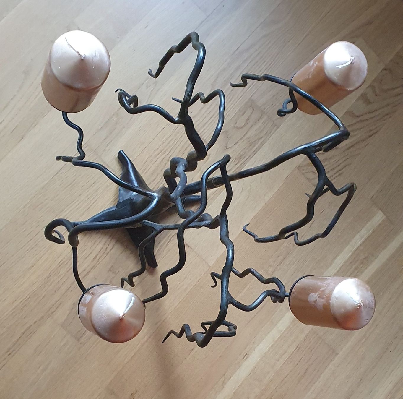 Kerzenständer: Origineller Kerzenständer aus Eisen – Gebraucht aus Niederlenz von clea50 3
