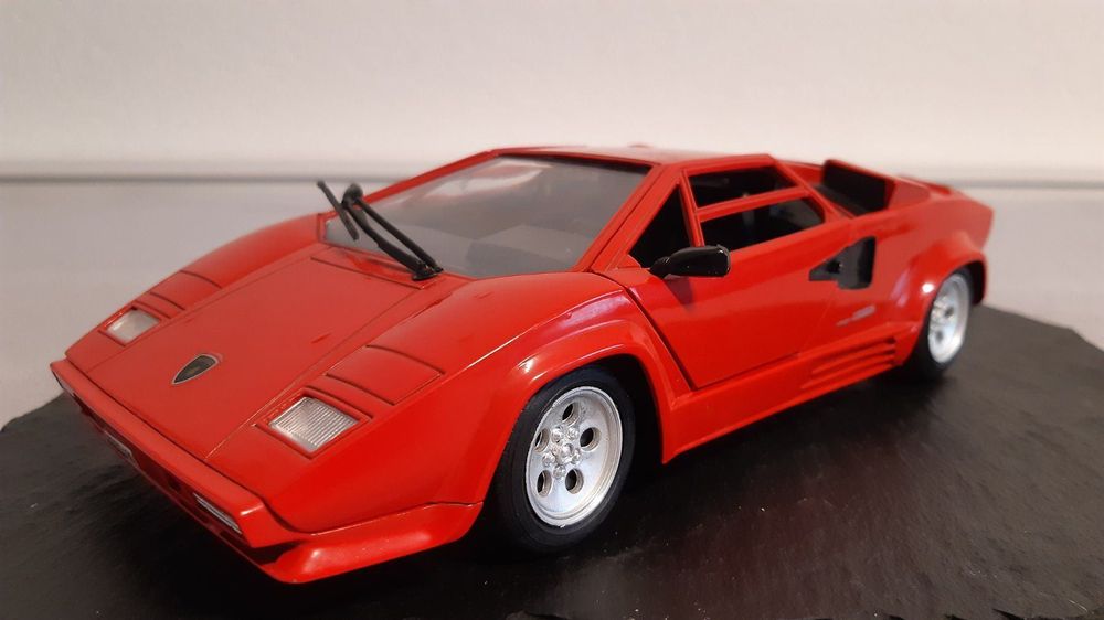 Polistil Tonka A1 01307 Lamborghini Countach 5000 Bertone rouge 1/18 - Collection