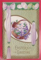 PRÄGEKARTE, EASTER GREETING