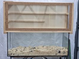 Terrarium für Nagetiere, gross, mit Zubehör
