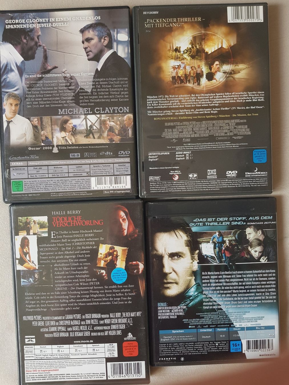 Tutti i DVDs: Action und Mystery DVD-Pack 02 – Usato da thun venduto da lucky_manxy 1
