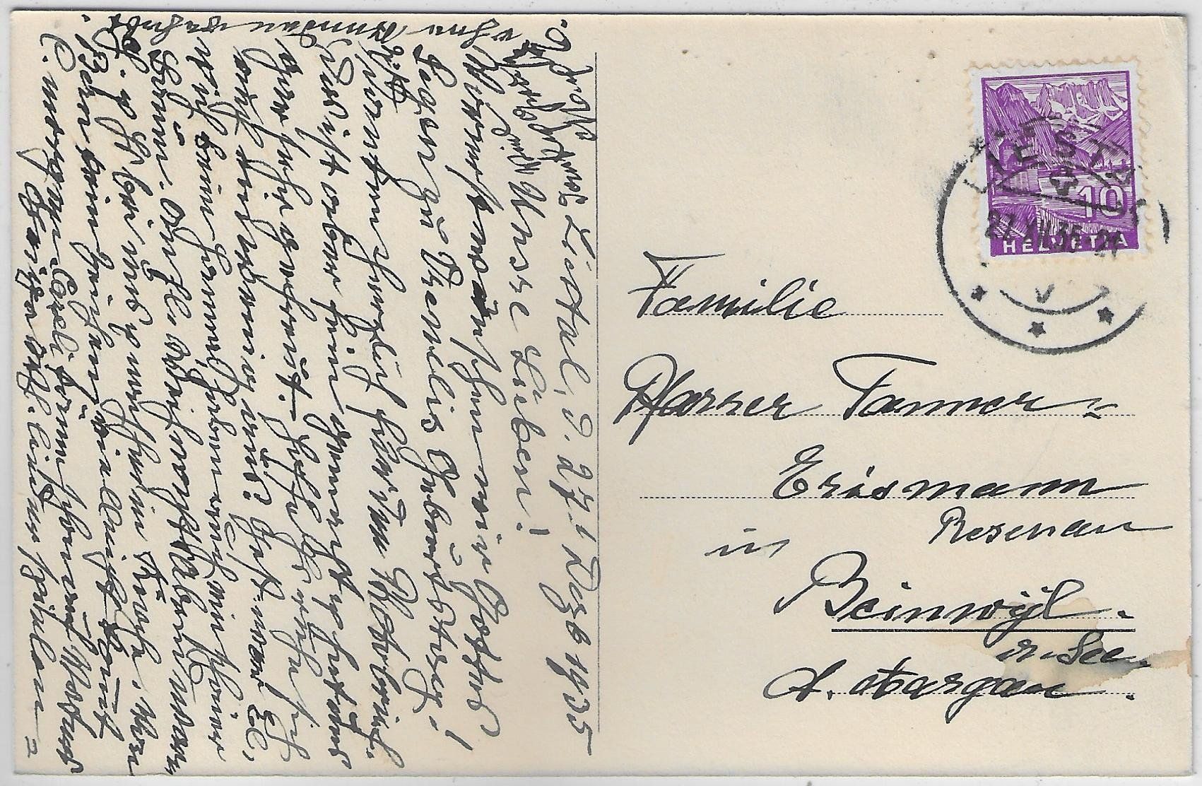 Cartoline postali: Liestal - Anstalt Schillingsrain - animee belebt – Usato da Ettingen venduto da Kartenplanet 1