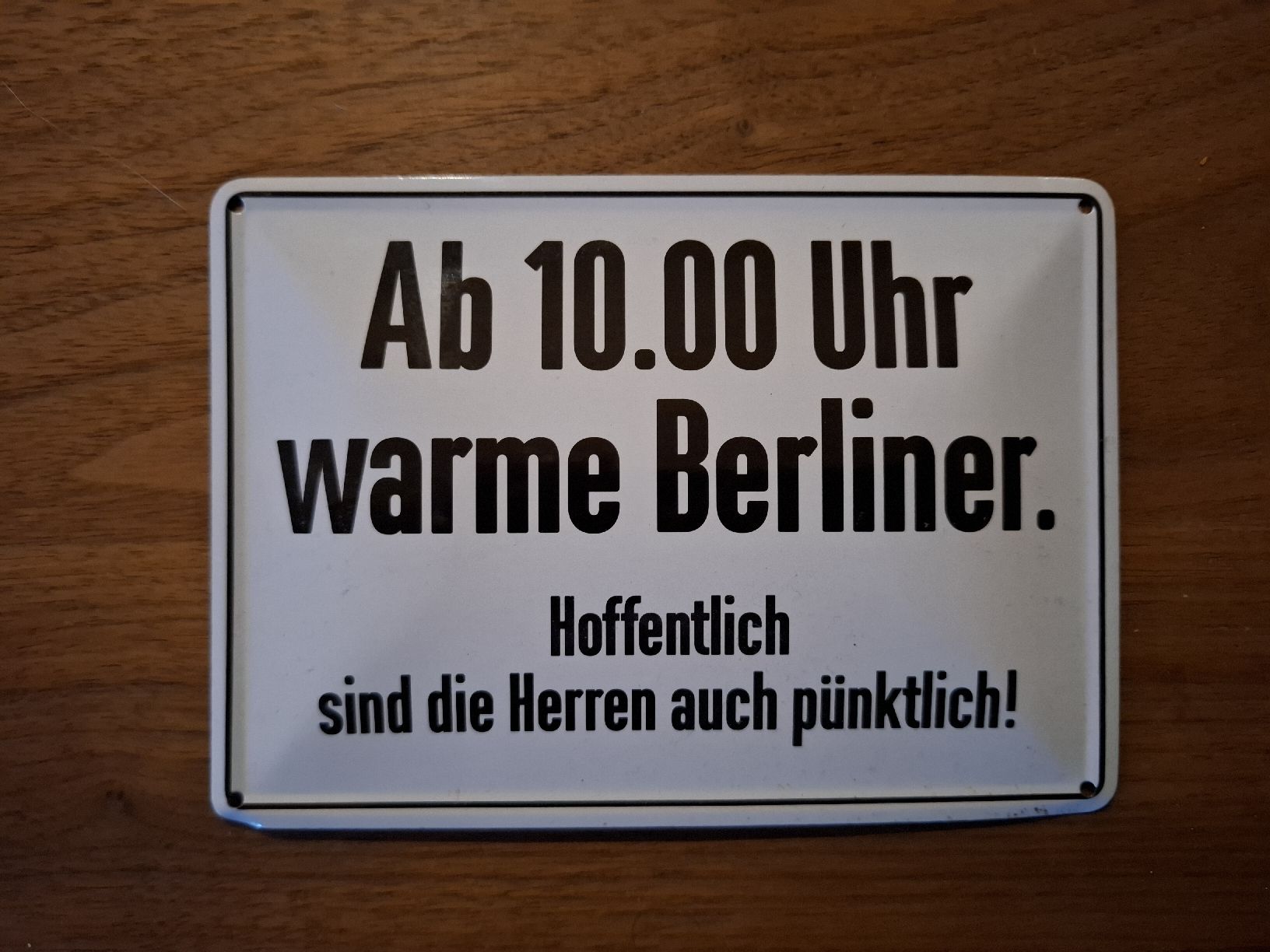 Schilder: Blechschild – Neu (gemäss Beschreibung) aus Wallbach von isa-labella