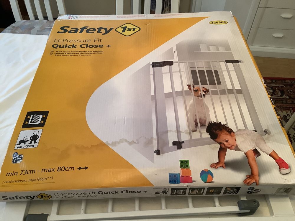 Safety first quick close Schutzgitter 73cm Kaufen auf Ricardo
