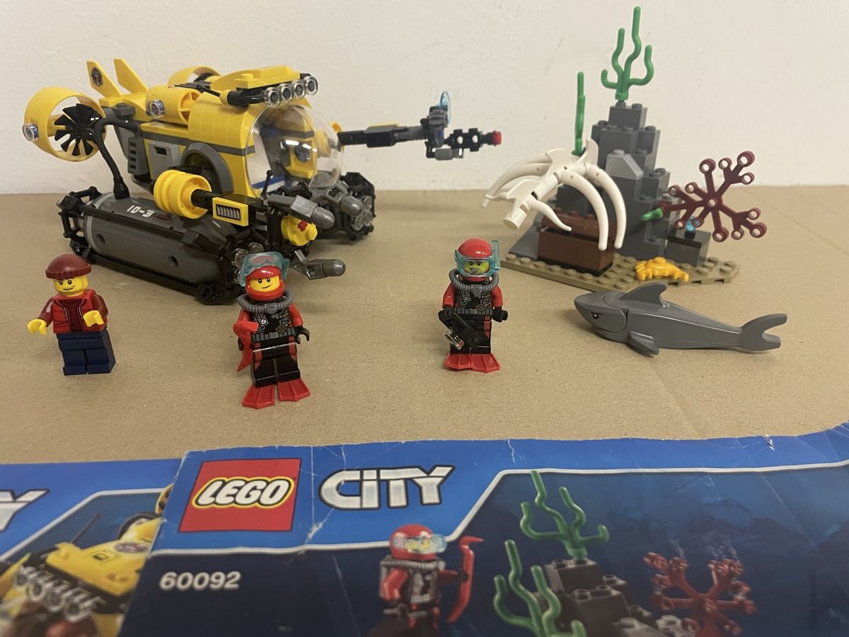 Lego Kit di costruzioni: Lego city unterwasser u-boot 60092 – Usato da Möriken AG venduto da Peka01 1