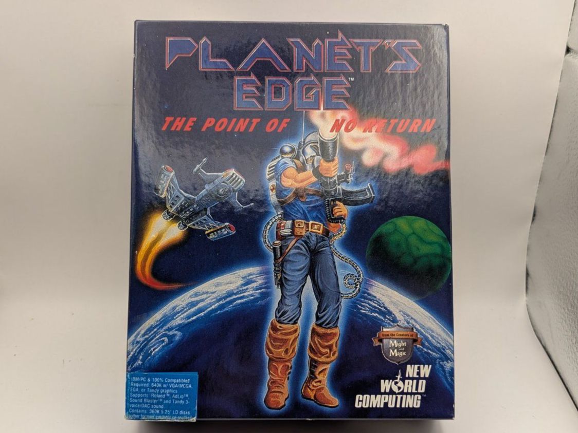 Giochi: Planet's Edge (1991) - New World Computing - BigBox – Usato da Bad Ragaz venduto da MR_BR