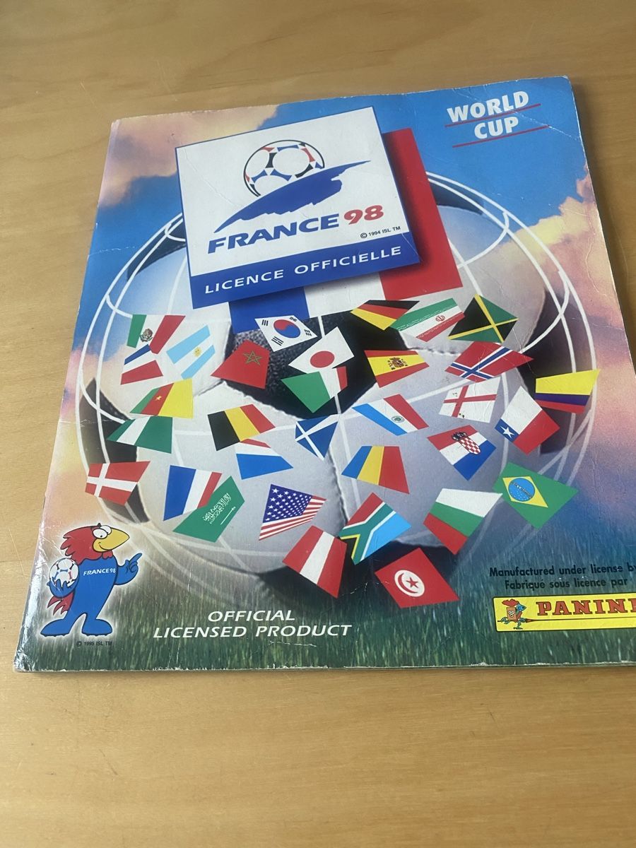 Panini Album: WM ALBUM PANINI 1998 – Usato da Studen BE venduto da Pitsch445