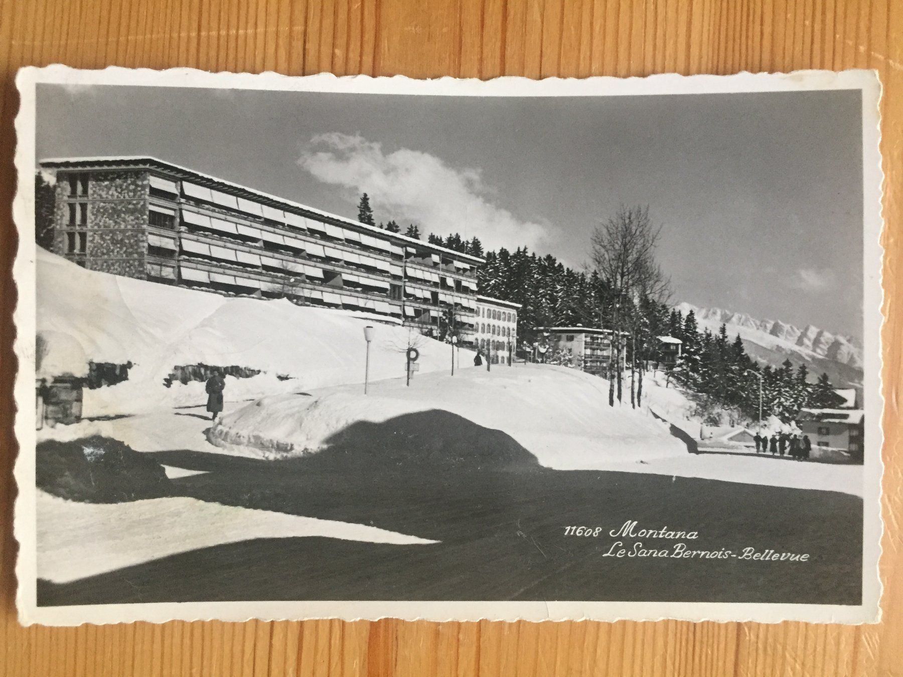 Cartoline postali: Montana - Bernois-Bellevue - AK 1962 – Usato da Oberuzwil venduto da Henri09