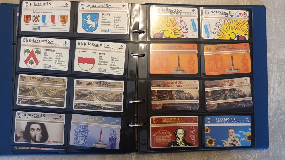 Cartes de téléphone: 134 Stk.Telefon und Taxcards – D'occasion à chur par erika025 4