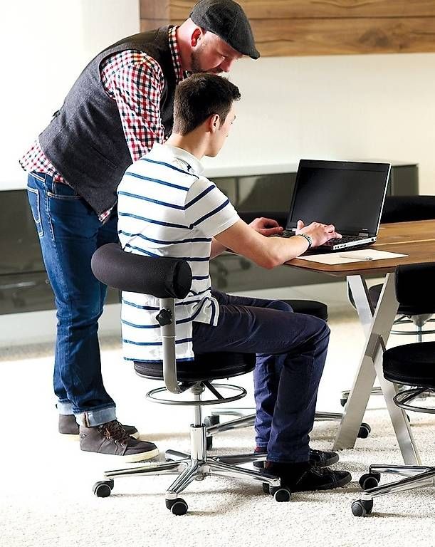 Stühle: Bürostuhl Leder Gesundheitsstuhl – Gebraucht aus Hergiswil LU von Stewafitness 5