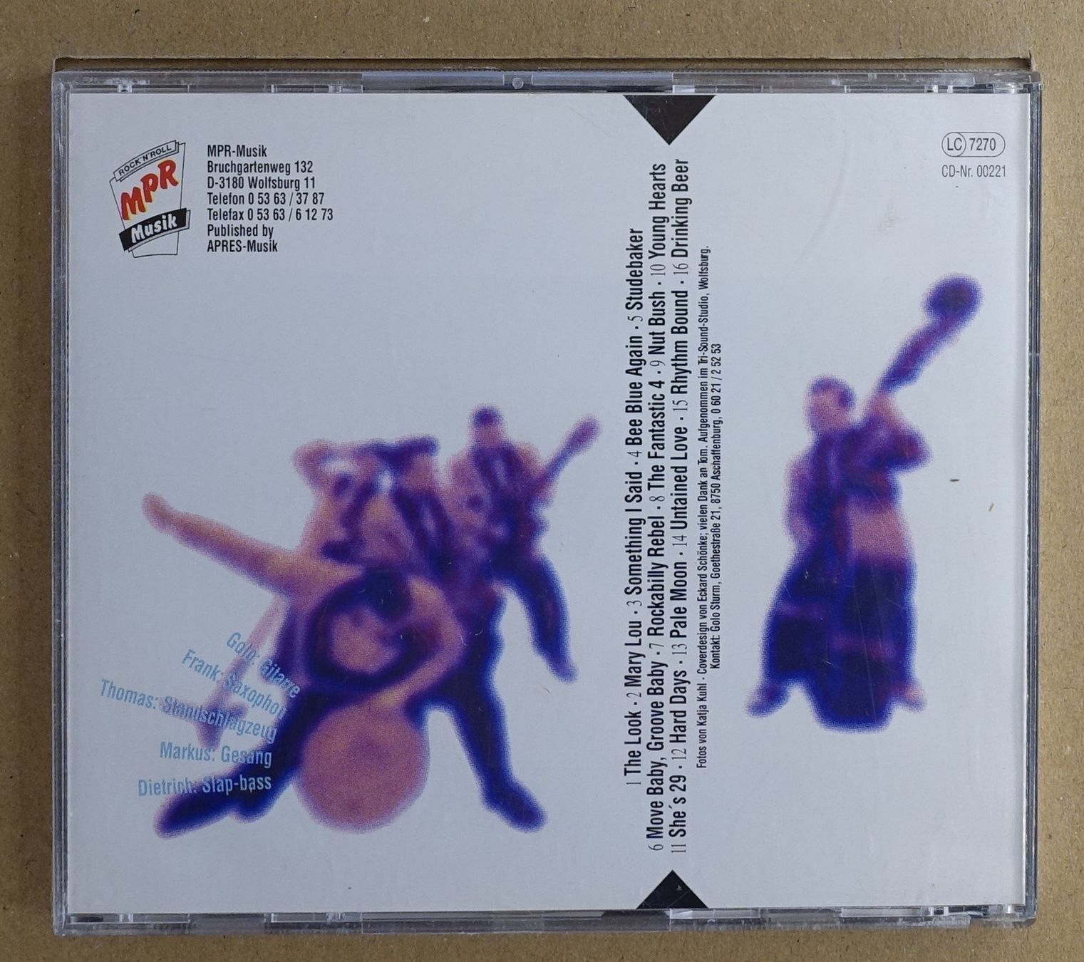 CD: Boppin' B – The Look - D15 – Usato da Sessa venduto da discoverymedia 1