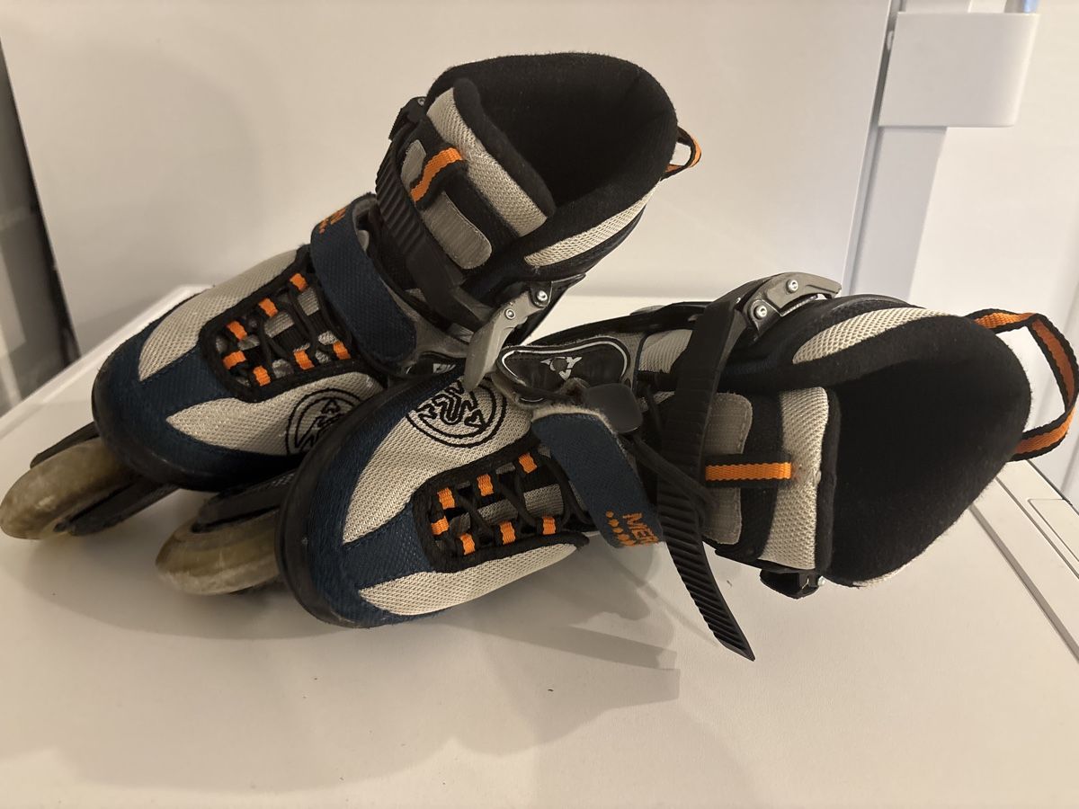 K2 Pattini in linea & Pattini a rotelle: K2 Merlin Inline Skates Rollschuhe , Grösse 32-3 – Usato da Oberwil b.Büren venduto da holzschnitzu