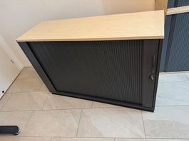 Rollladenschrank Büroschrank Werndl 70x120x40 ohne Schlüssel