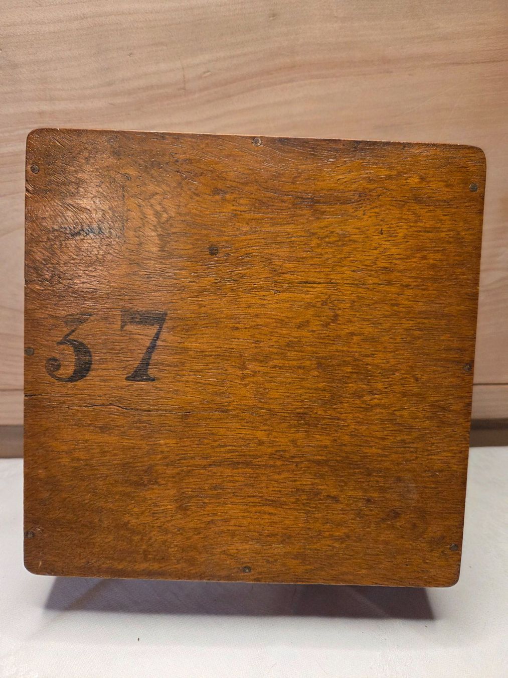 Holzartikel: Holzschatulle, Handbemalt, Herstellung 1937 – Gebraucht aus Muotathal von sch_h6cz 2