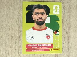 Panin FIFA WM 2026 Sticker Mohammad Abu Hashish JOR 4
