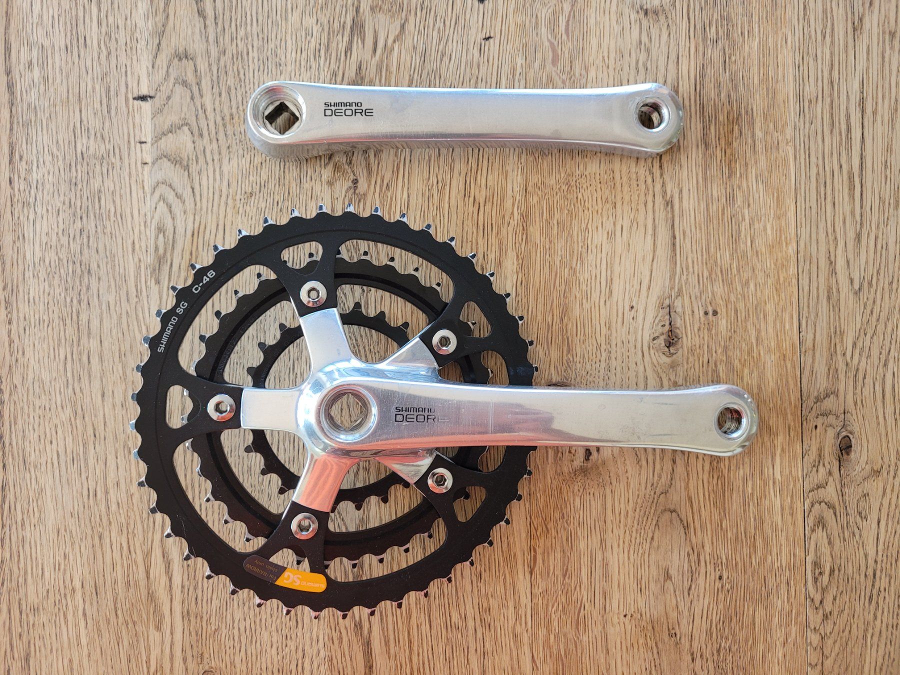 Shimano Pezzi di ricambio: Shimano Deore Kurbel 3 Fach – Usato da Rechthalten venduto da Strike10