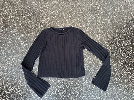 Filippa K black sweater top size small