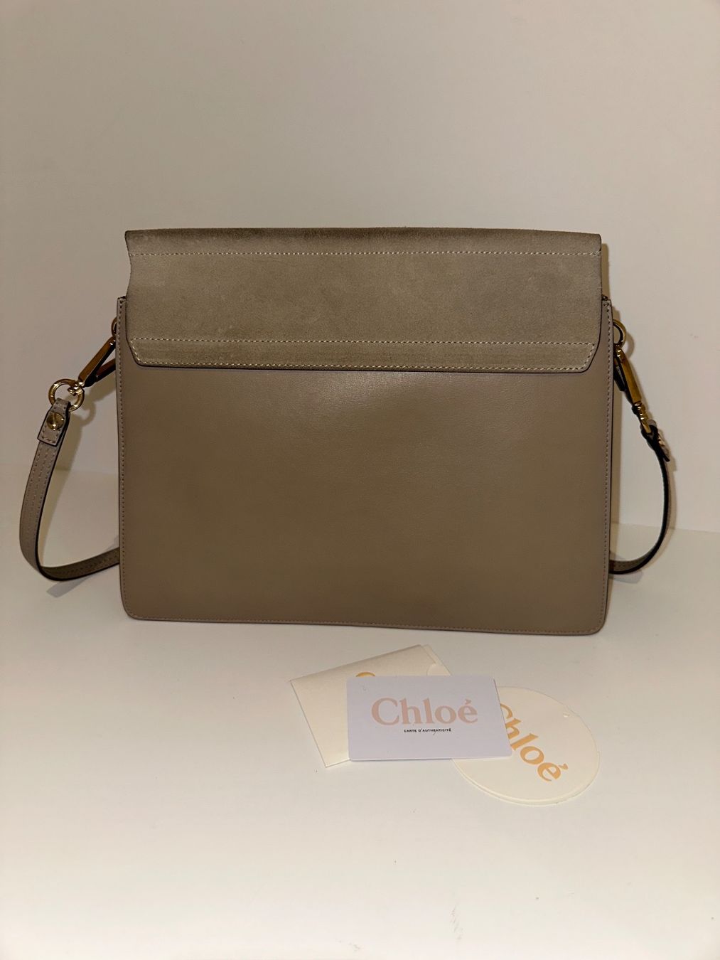 Chloé Borse da donna: Chloé Faye Bag in Beige/Grau – Nuovo (secondo la descrizione) da Bubikon venduto da V_TINA 4