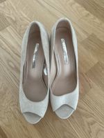 Elegante Wildleder-Peeptoes von Dorothy Perkins, Grösse 39