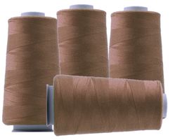 Overlockgarn, 3000m, Polyester - braun 23