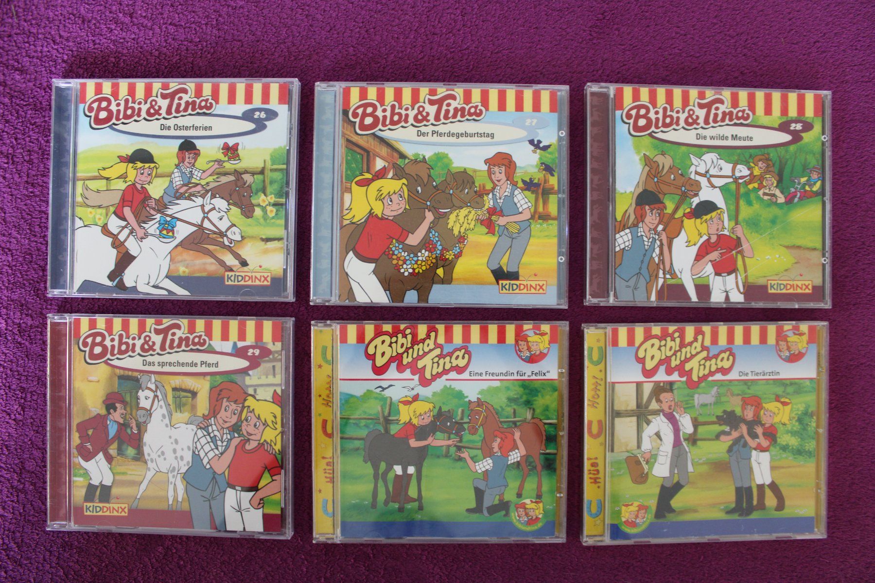 CD: 6 - Bibi & Tina - Hörspiel - CD´s – Usato da Müllheim Dorf venduto da Seeeule01