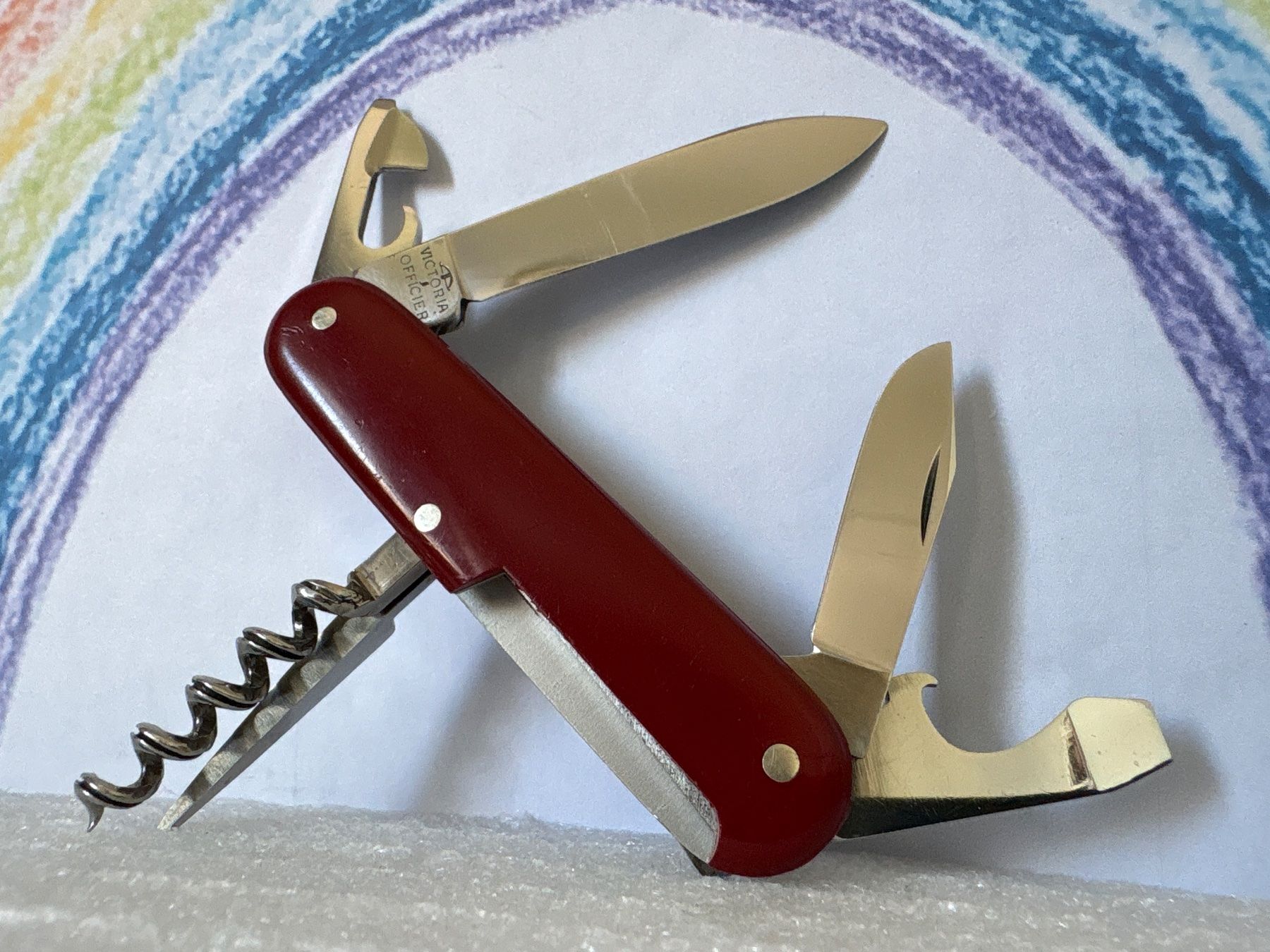 Victorinox Coltelli tascabile: VICTORINOX - VICTORIA - Sackmesser - BOBST – Usato da Andwil SG venduto da Rainboli 1