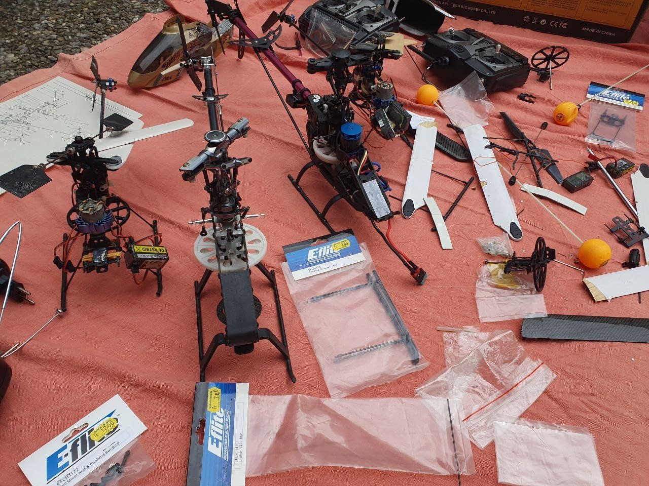 Modellismo RC: Lot élicoptères et pièces Modélisme – Difettoso da Bernex venduto da Mardone 7