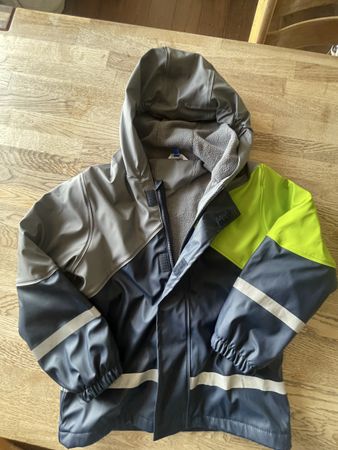 Gefütterte Regenjacke Gr.128