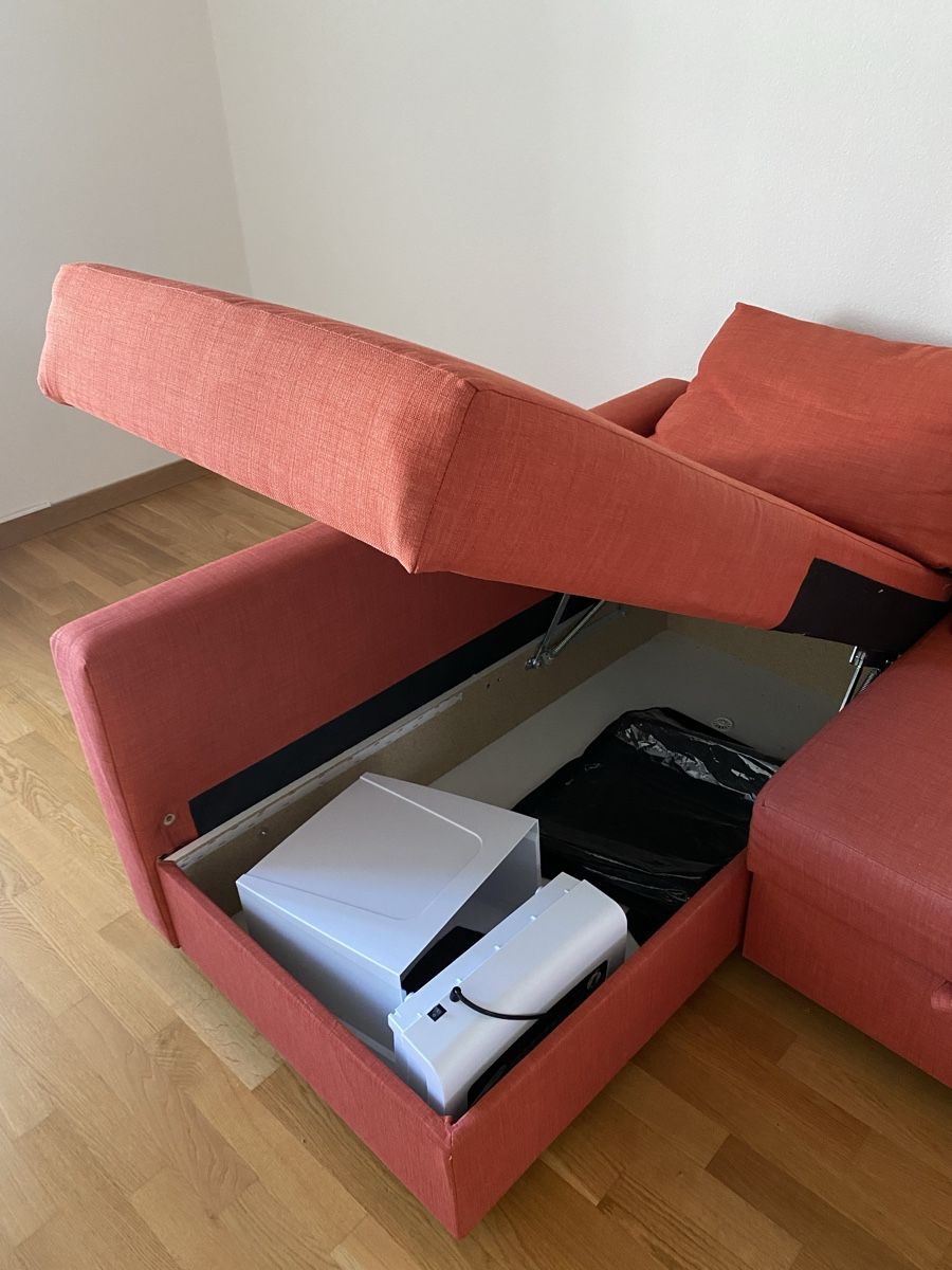 Divani: IKEA FRIHETEN Ecksofa mit Schlaffunktion & Bettkasten – Usato da Zürich venduto da dal_bgs2 4