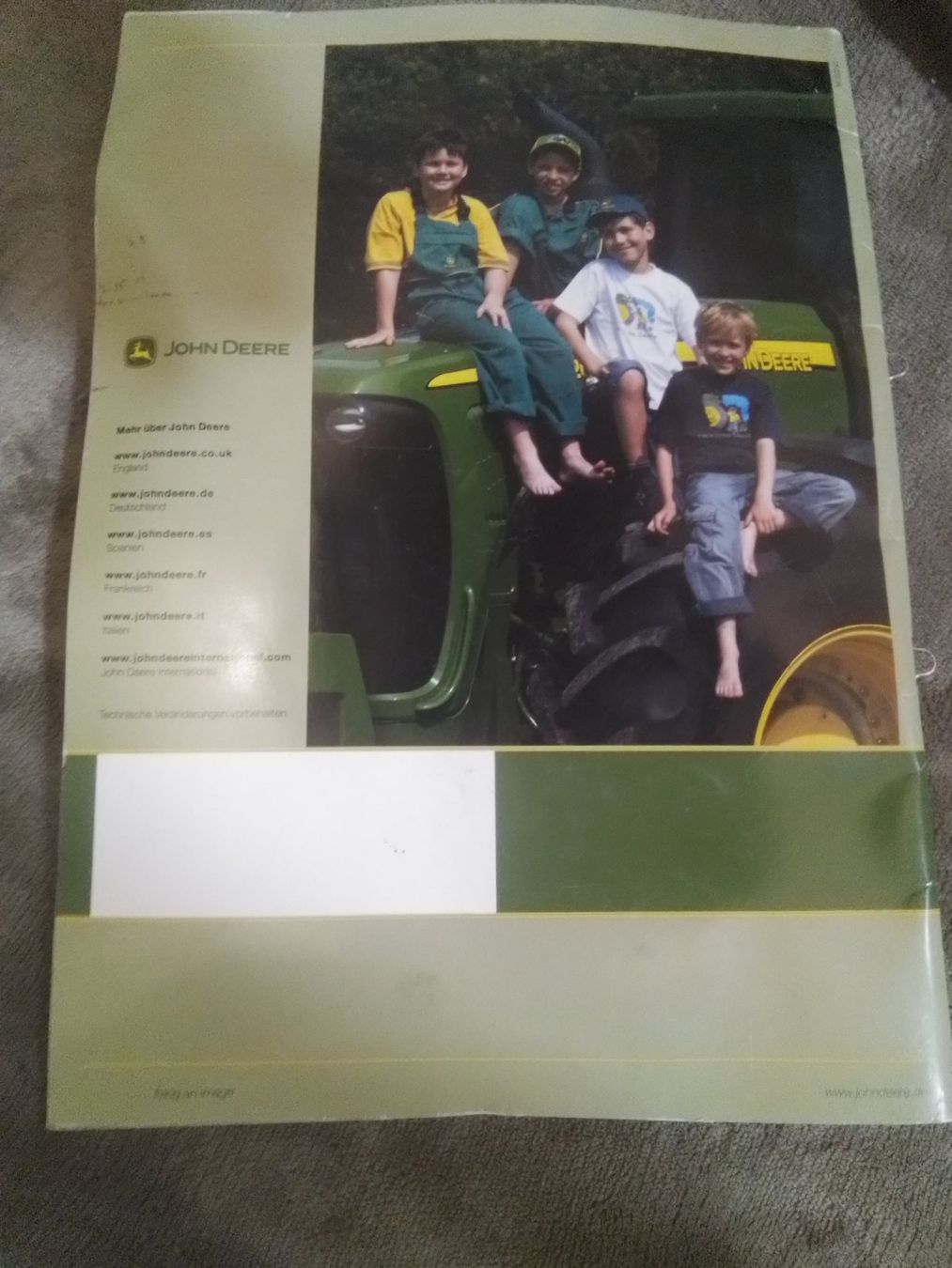 Libri: JOHN DEERE Katalog 2004 PORTOFREI! – Usato da Rüti ZH venduto da Velo-Jimmy 1