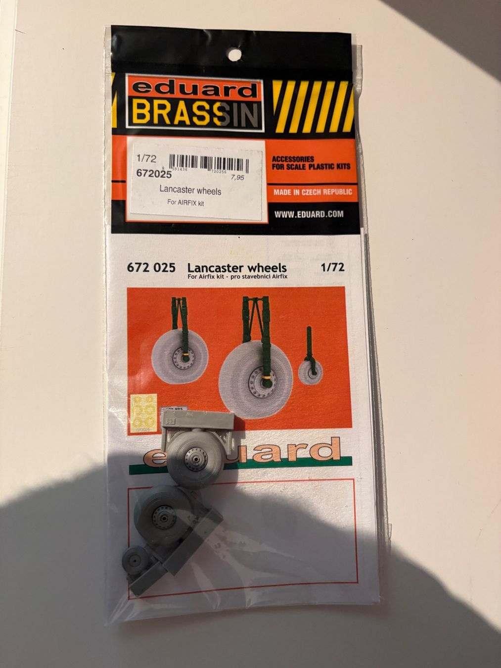Kit di modellismo & Modellini statici: 1/72 LANCASTER WHEELS FÜR AIRFIX – Usato da MÜHLEDORF/SO venduto da tru_wsv8