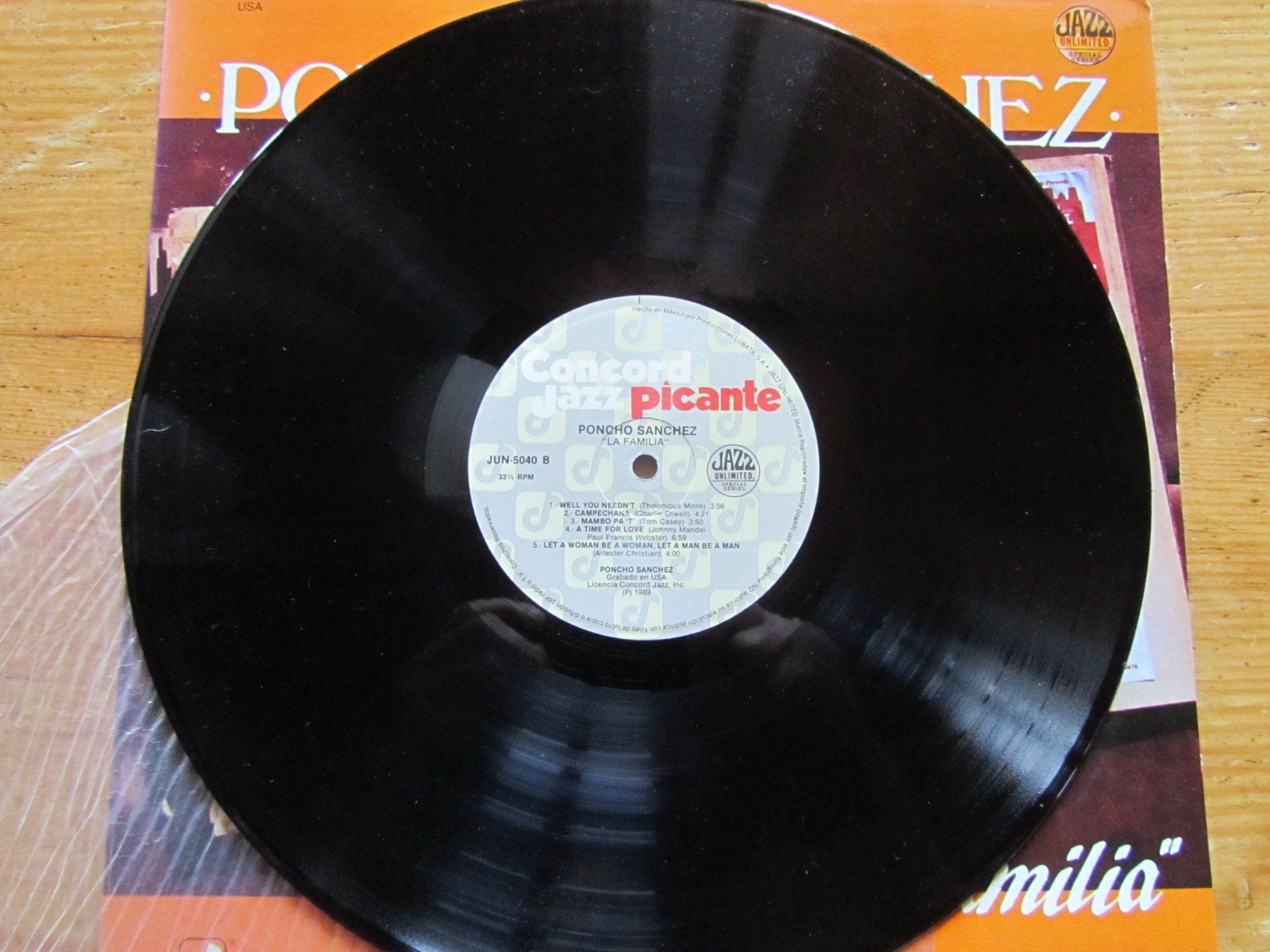 Dischi in vinile: PONCHO SANCHEZ: La Familia – Usato da Seengen venduto da mikelele 5