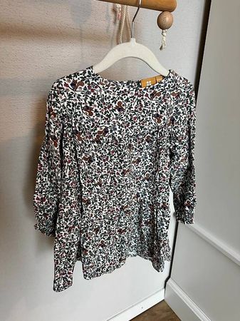 Herbstliches Mädchenkleid Gr 86