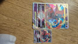 Pokemon (echt) klein Deoxys Vstar / gross Deoxys Vstar
