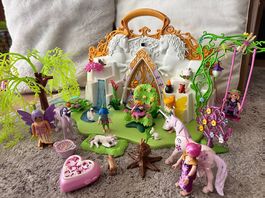 Playmobile Parc Enchanté Fées et Licorne Transportable