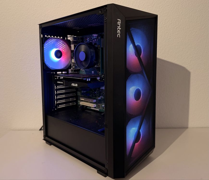 Gaming PC / GTX 1050 Ti / 16 GB RAM DDR 4/ Intel Xeon (Gebraucht) in ...