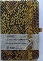 Lanybook "Snake Charmer", liniert, golden, A6