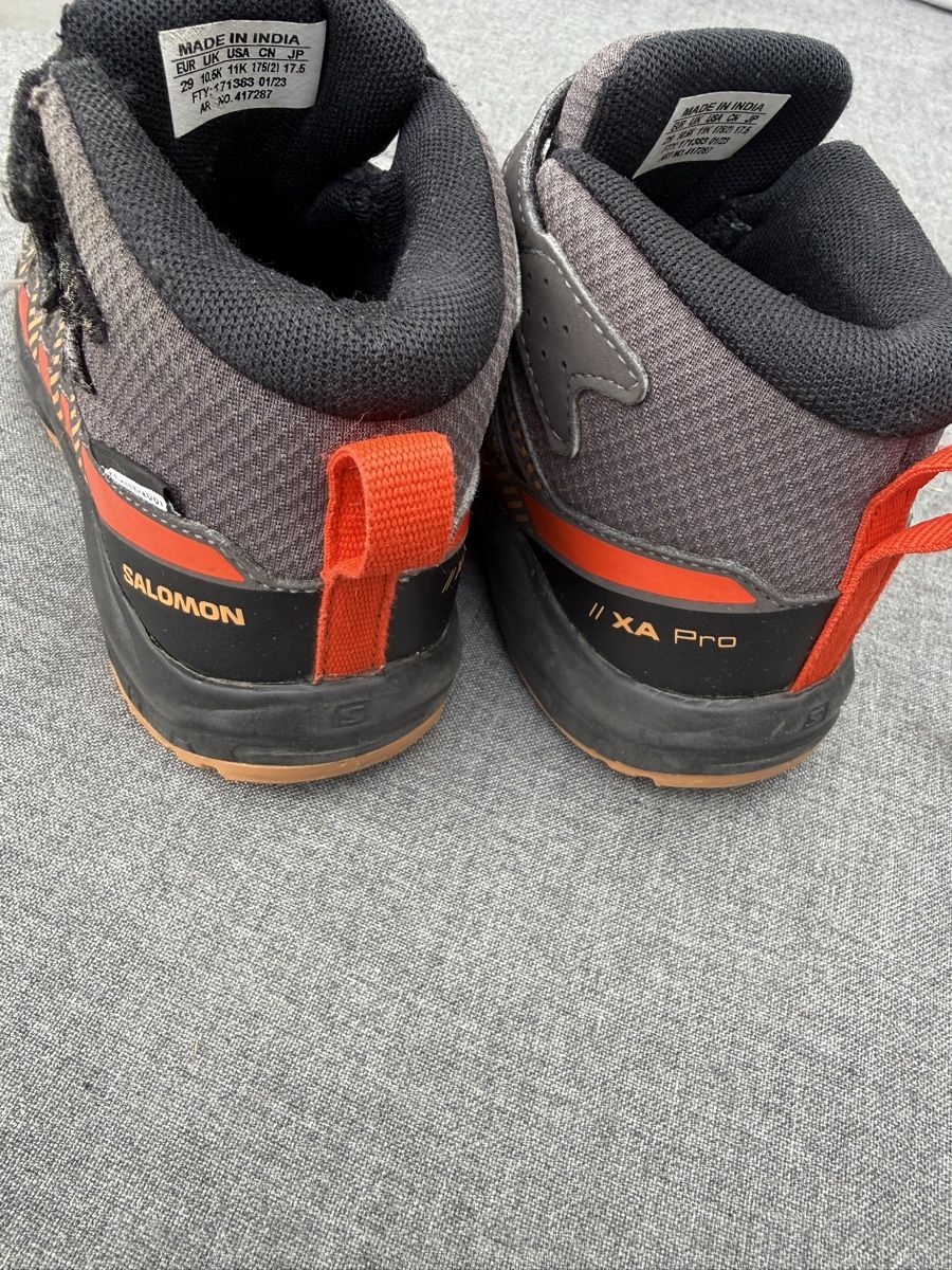 Salomon Schuhe für Jungen: Salomon Kinder Wanderschuhe Grösse 29 – Gebraucht aus Rümlang von zflyfa0001 1